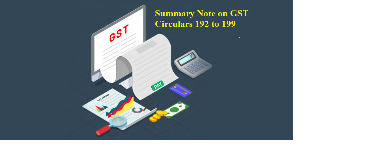 Various circulars issued by CBIC on dt.17.07.2023.